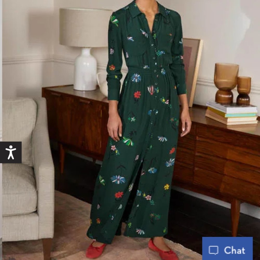 Boden Jessie Maxi Shirt Dress